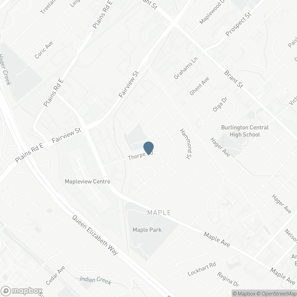 1249 THORPE ROAD, Burlington, Ontario L7S 2C9